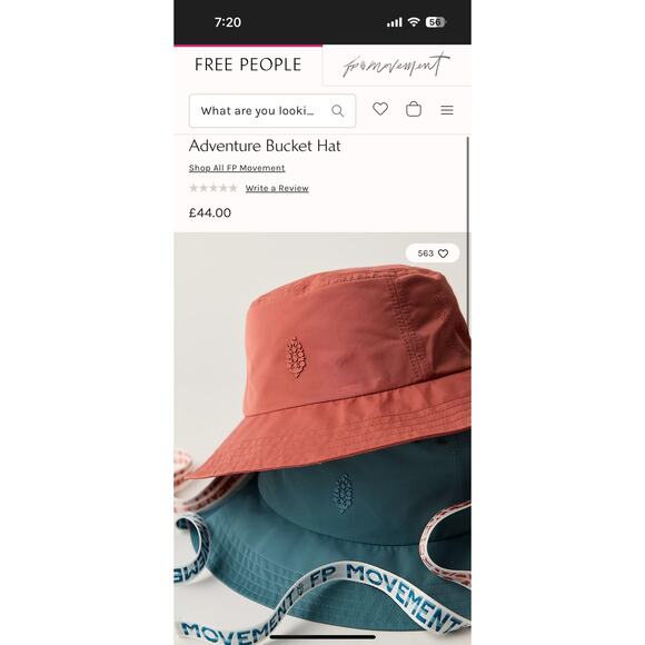 NWT Free People Adventure Bucket Hat - Picture 1 of 5